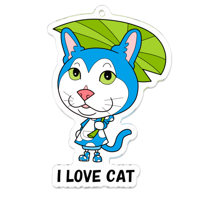 アクリルキーホルダー - 70 x 70 (mm)