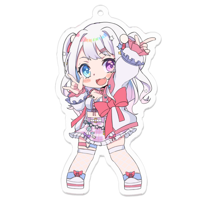 アクリルキーホルダー - 70 x 70 (mm)