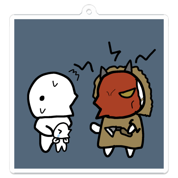 7.悪い子いねが〜？ - 70 x 70 (mm)