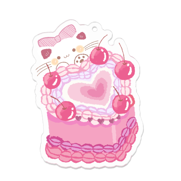 アクリルキーホルダー - 70 x 70 (mm)