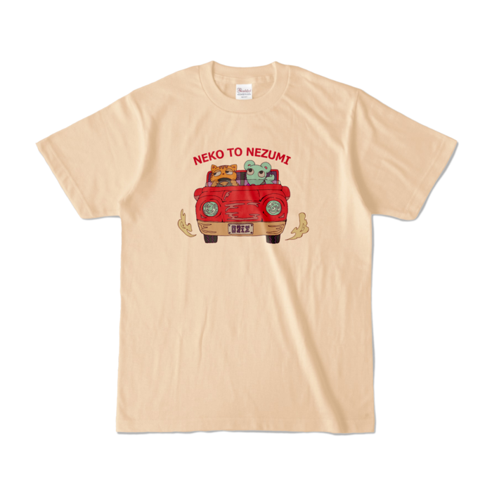 カラーTシャツ - S - ナチュラル (淡色)