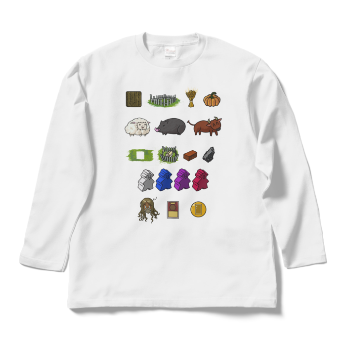 ロングスリーブTシャツ - L - ホワイト