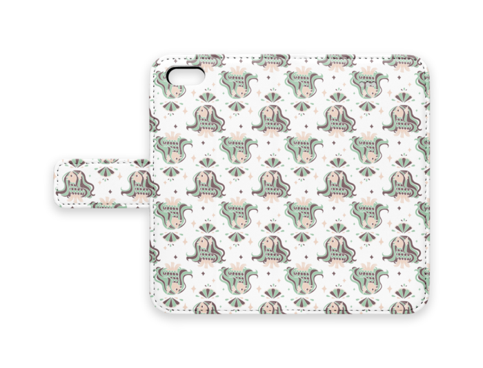 手帳型iPhoneケース - iPhone 5 / 5s / SE - ストラップ穴 なし