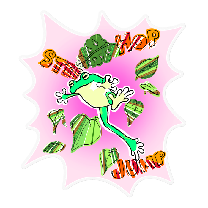 ステッカー - 160 x 160 (mm)