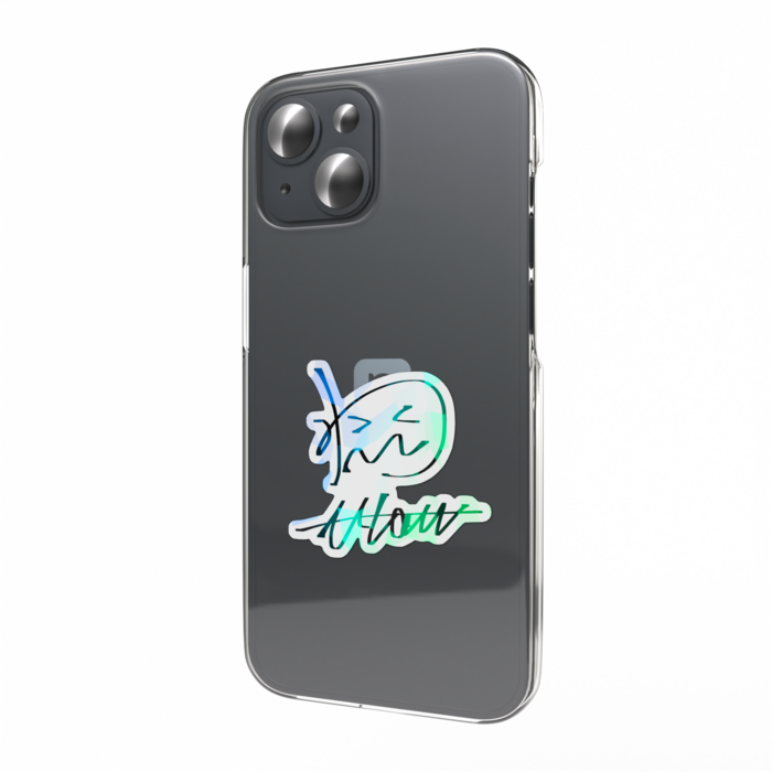 ホログラムスマホステッカー - 縦