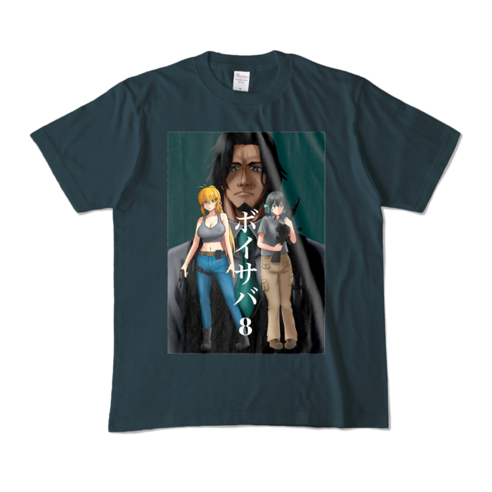 カラーTシャツ - M - デニム (濃色)