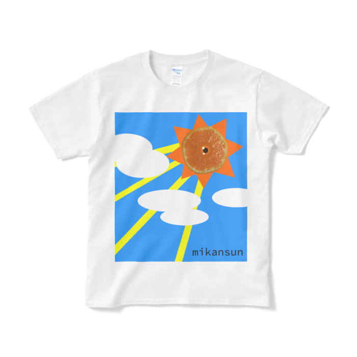 ミカンサンTシャツ（短納期） - S - ホワイト