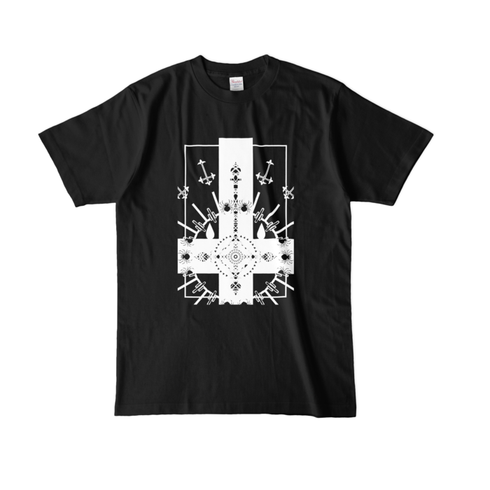 カラーTシャツ(濃色) - L - ブラック
