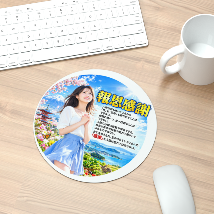 マウスパッド - 丸型