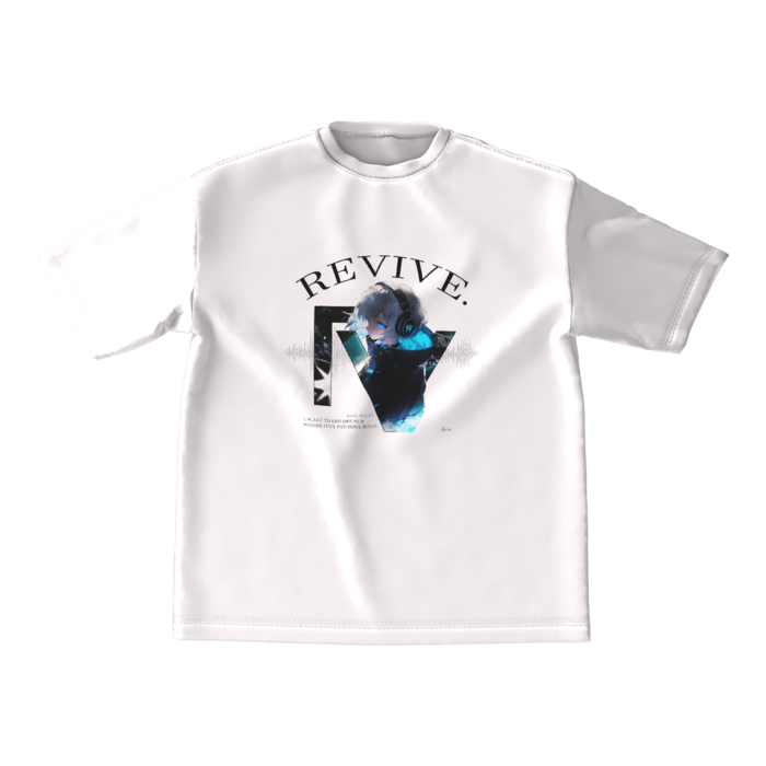 ビッグシルエットTシャツ - M - 両面