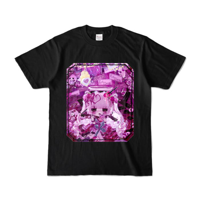 カラーTシャツ - S - ブラック (濃色)