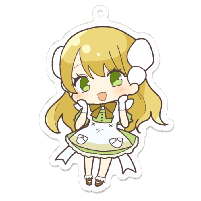 【通常ver.】アクリルキーホルダー - 70 x 70 (mm)