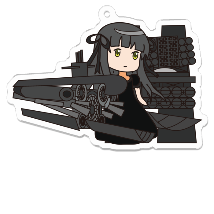 アクリルキーホルダー - 70 x 70 (mm)