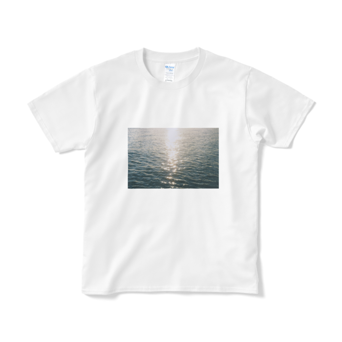 写真プリントTシャツ(きらめき) - S - ホワイト