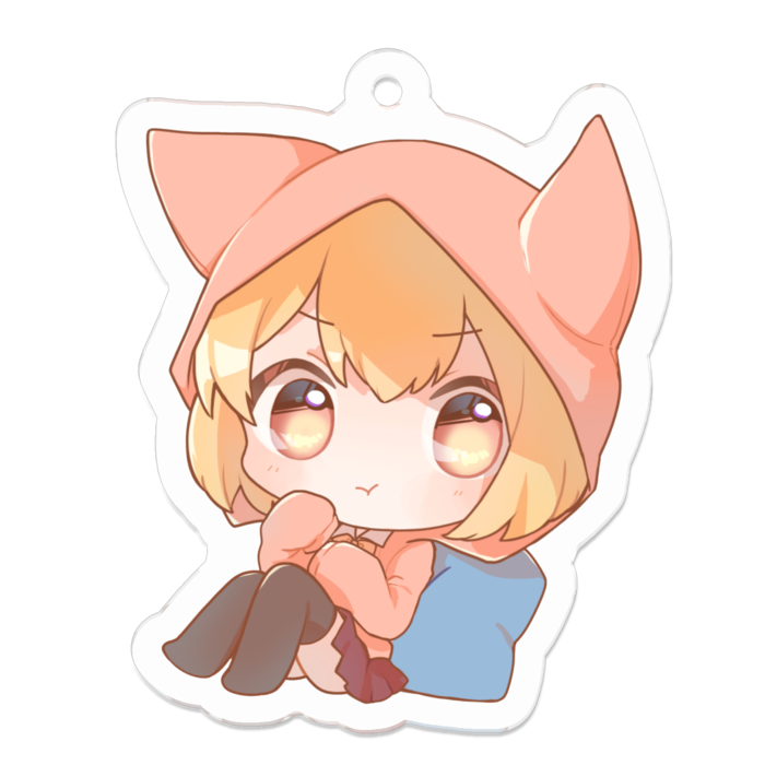 アクリルキーホルダー - 50 x 50 (mm)