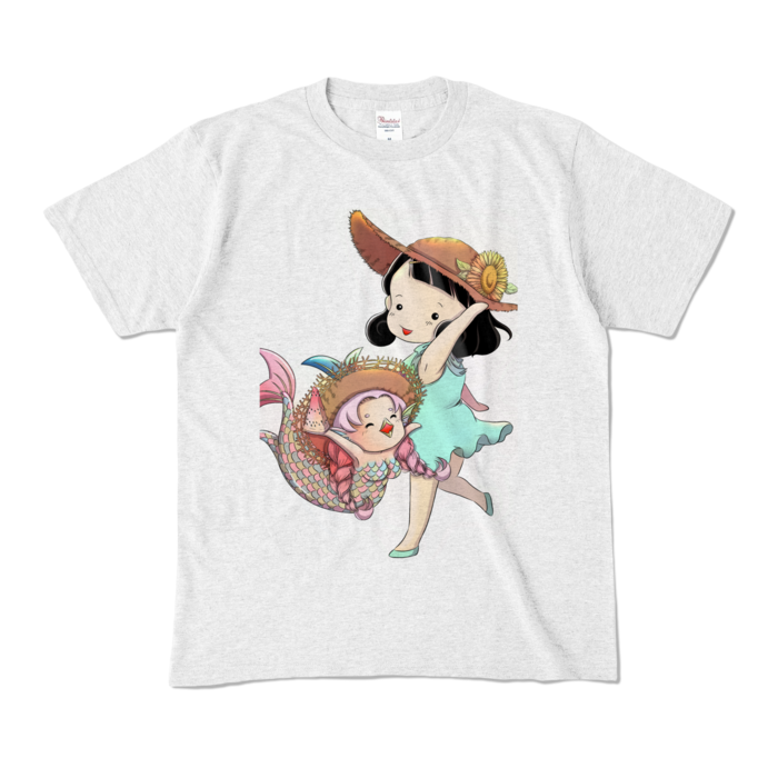 カラーTシャツ - M - アッシュ (淡色)