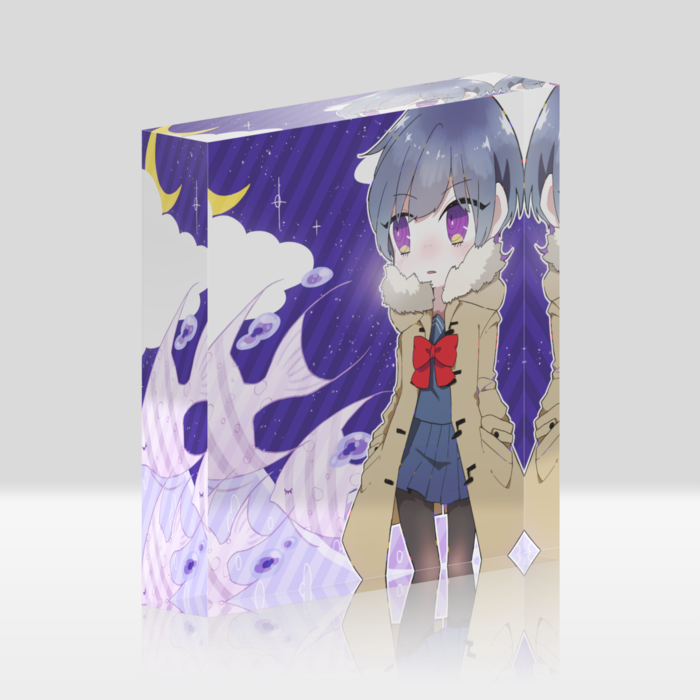 アクリルブロック - 100x100mm