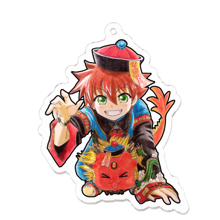 アクリルキーホルダー - 70 x 70 (mm)