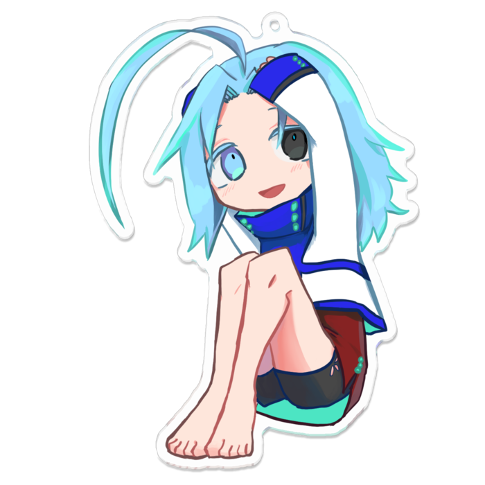 アクリルキーホルダー - 100 x 100 (mm)