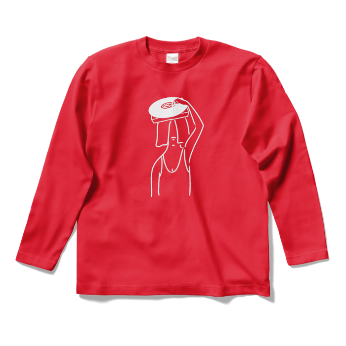 ロングスリーブTシャツ - S - レッド