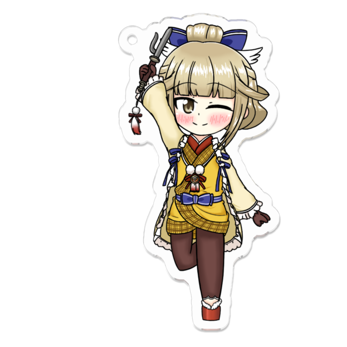 アクリルキーホルダー - 70 x 70 (mm)