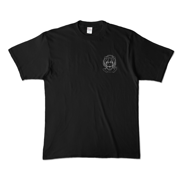 カラーTシャツ - XL - ブラック (濃色)