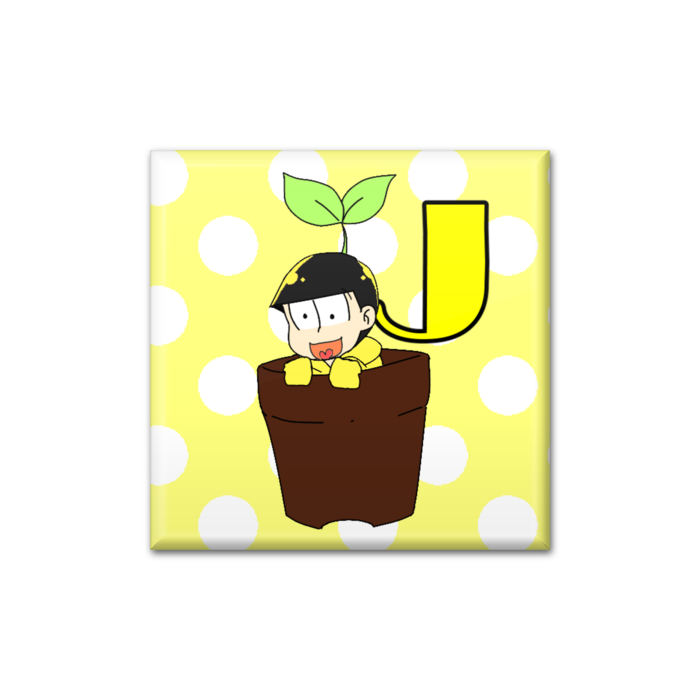 缶バッジ - 四角形40mm