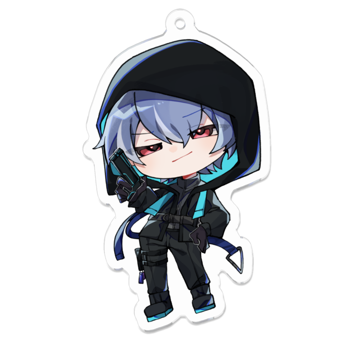 アクリルキーホルダー - 70 x 70 (mm)