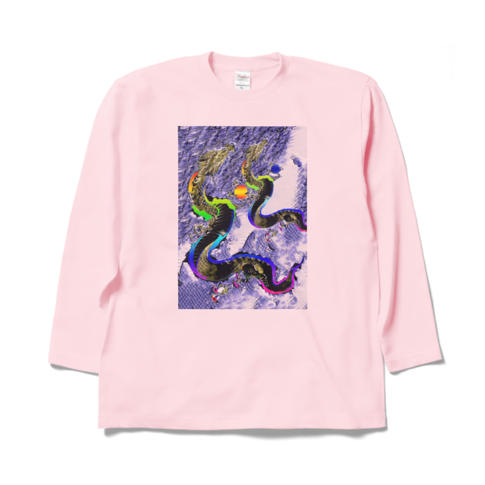 ロングスリーブTシャツ - XL - ライトピンク