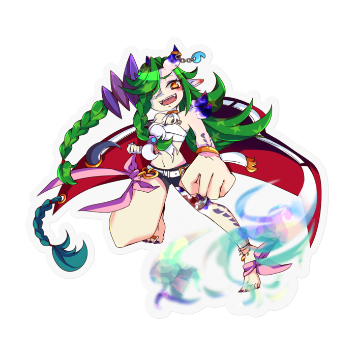 ステッカー - 100 x 100 (mm)