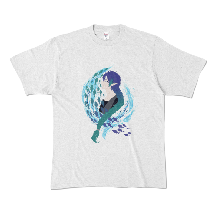 カラーTシャツ - XL - アッシュ (淡色)