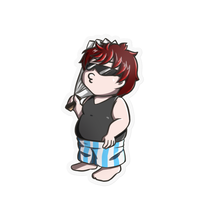 ステッカー - 100 x 100 (mm)