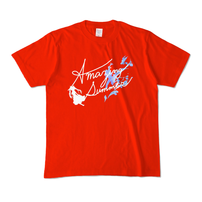 カラーTシャツ - M - レッド (濃色)