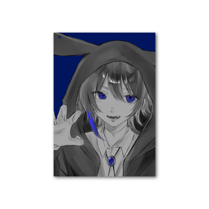 フォト風カード - 縦 - 片面