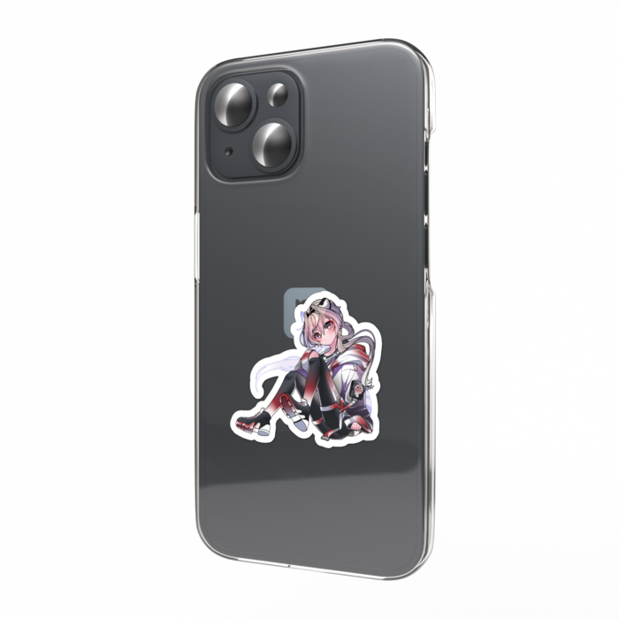 スマホステッカー 電脳背景なし