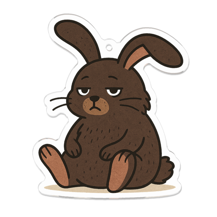 アクリルキーホルダー - 70 x 70 (mm)