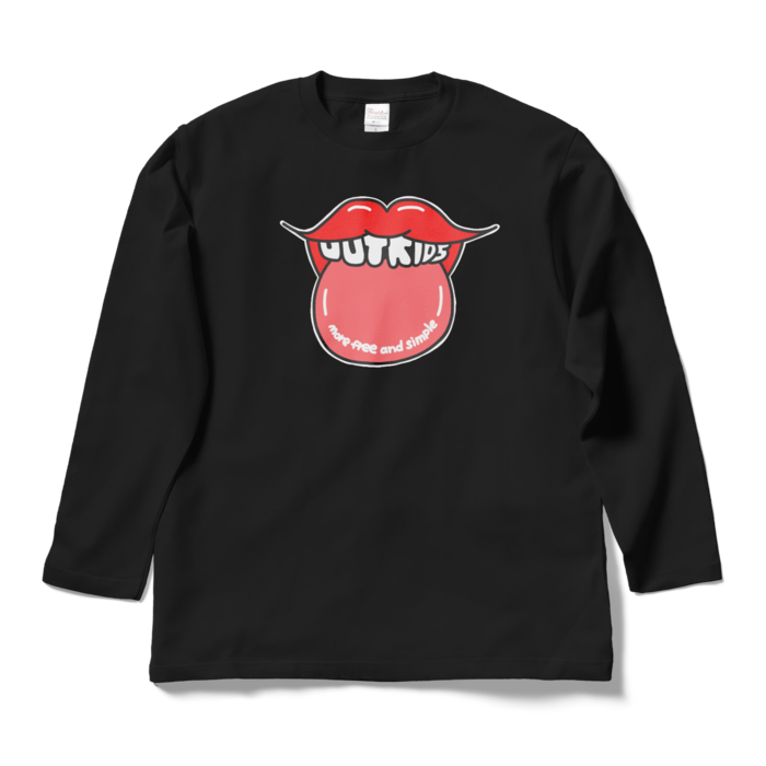 ロングスリーブTシャツ - L - ブラック