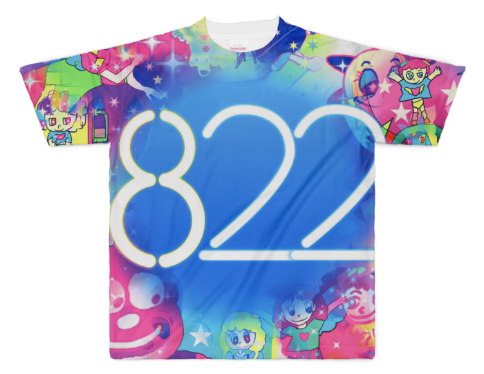 フルグラフィックTシャツ - XL - 正面印刷のみ