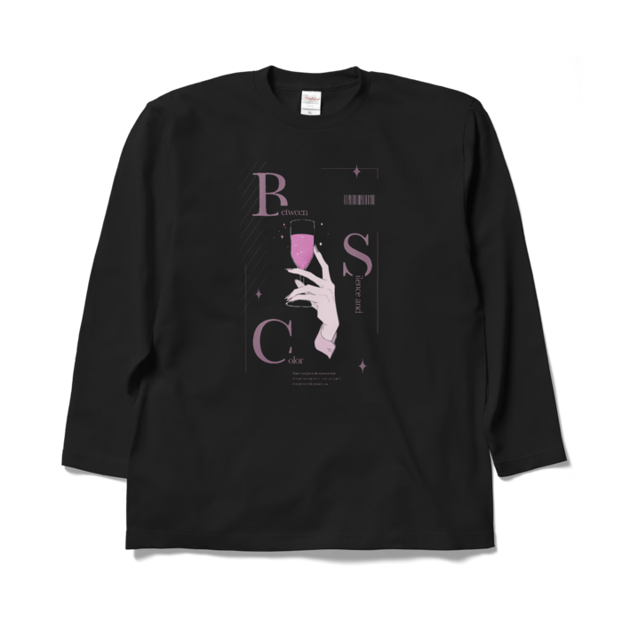 ロングスリーブTシャツ - XL - ブラック