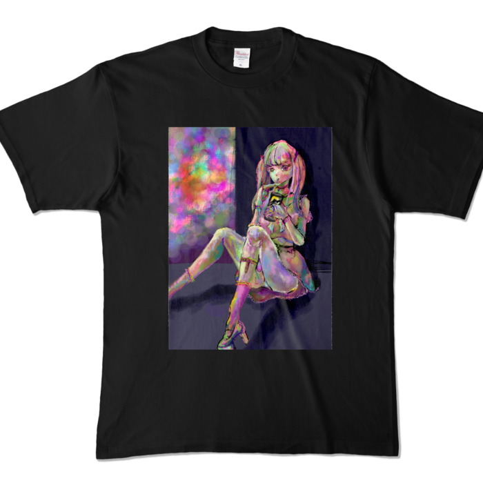 カラーTシャツ - XL - ブラック (濃色)