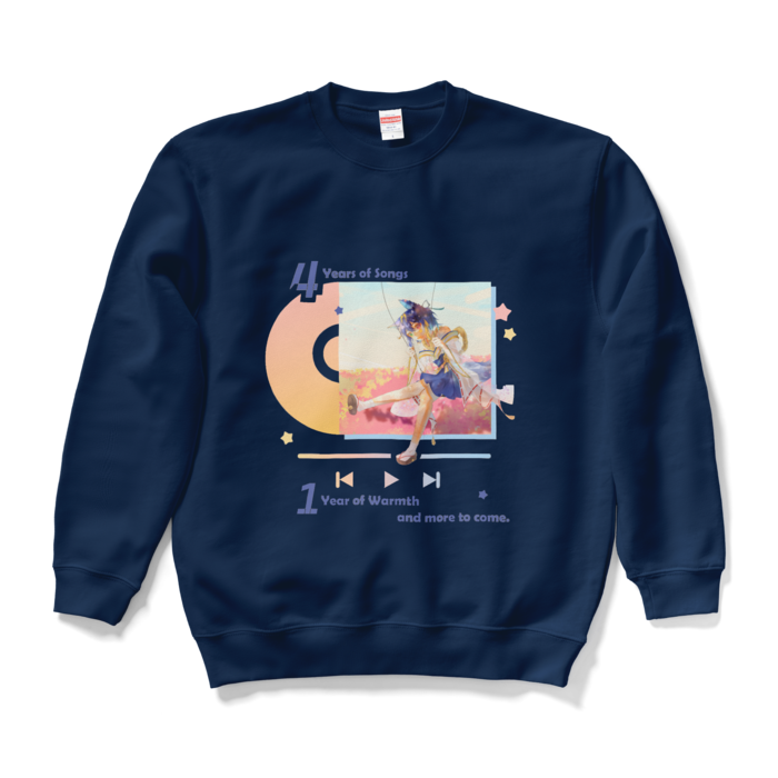 スウェット - L - ネイビー
