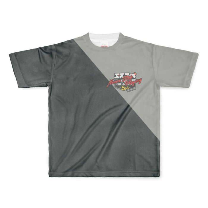 フルグラフィックTシャツ - L - 両面印刷