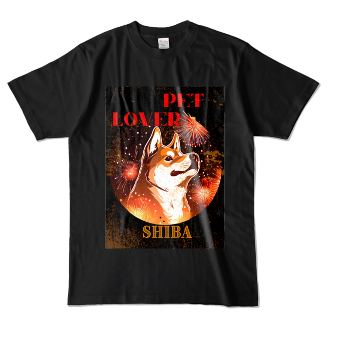 カラーTシャツ - L - ブラック (濃色)