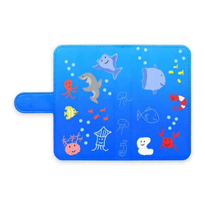 手帳型Androidケース - S - ストラップ穴 なし