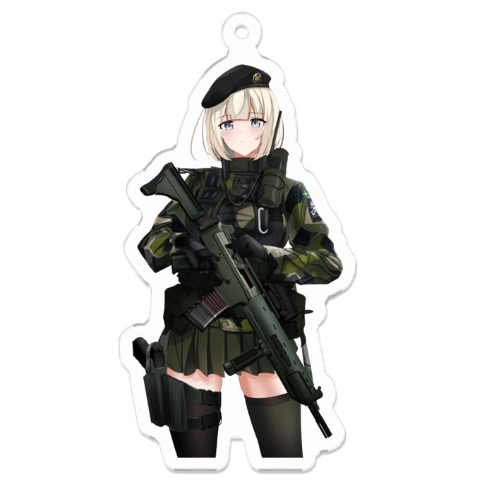 アクリルキーホルダー - 70 x 70 (mm)
