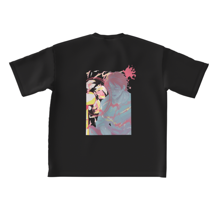 ビッグシルエットTシャツ - L - 背面