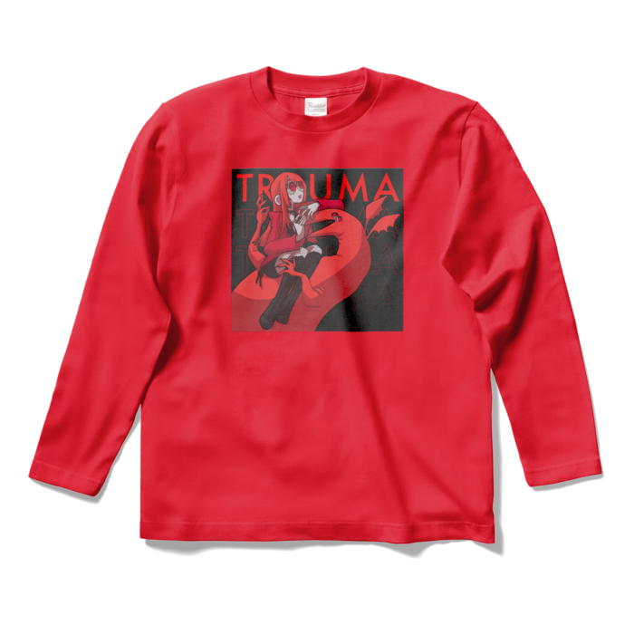 ロングスリーブTシャツ - S - レッド