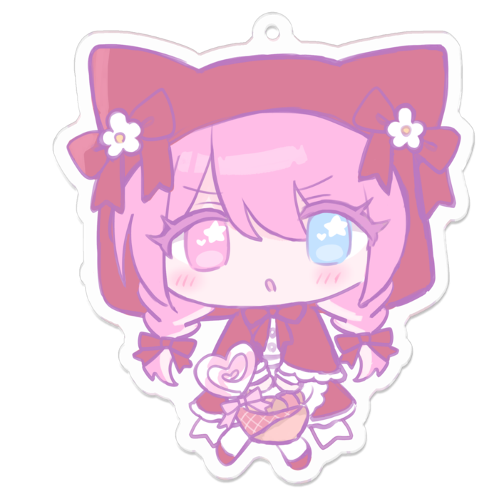 アクリルキーホルダー - 70 x 70 (mm)