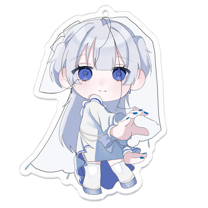 アクリルキーホルダー - 70 x 70 (mm)