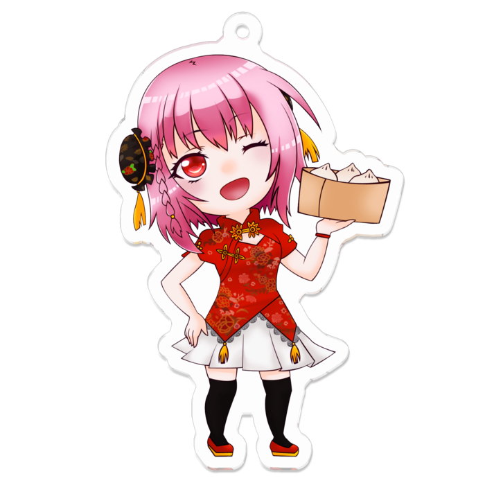 アクリルキーホルダー - 70 x 70 (mm)
